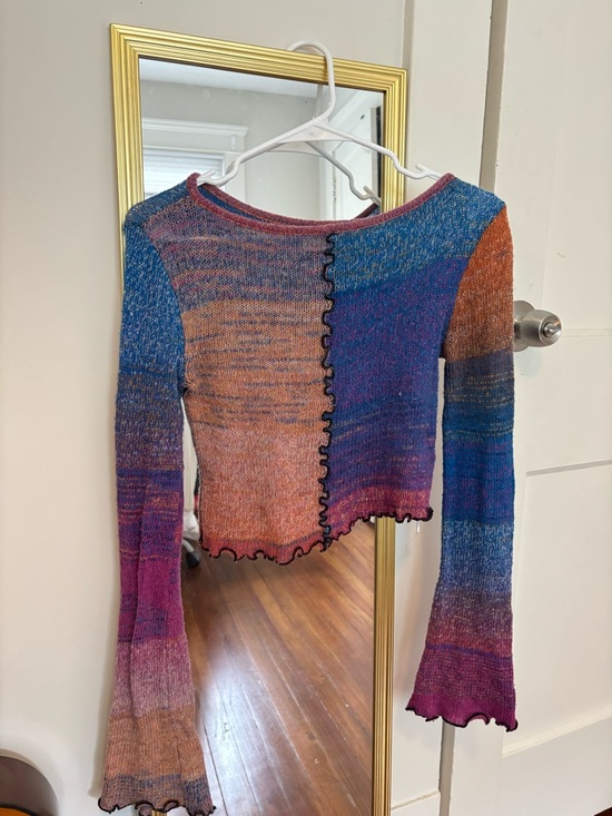 Urban Outfitters Tops - Urban Outfitters Space-Dye Knit Seamed Top S